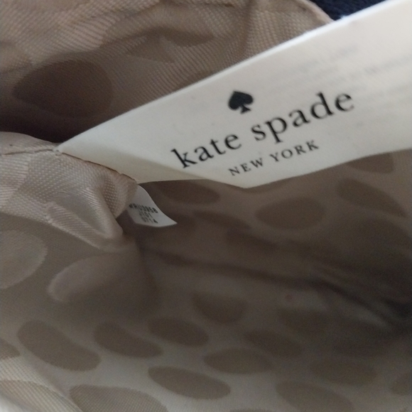 Kate Spade Navy Glitter NWOT Wallet On A String - Picture 6 of 7